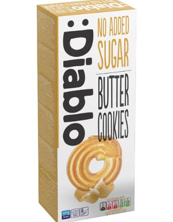 DIABLO SUGAR FREE BUTTER COOKIES 135G
