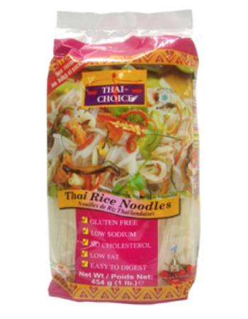 THAI CHOICE THICK RICE NOODLES 5MM 200G