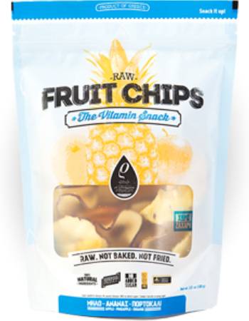 RHO FOODSDRY FRUIT CHIPS 100G