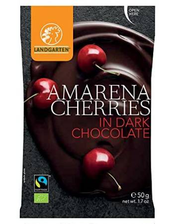 LANDGARTEN CHERRY DARK CHOCOLATE 50G