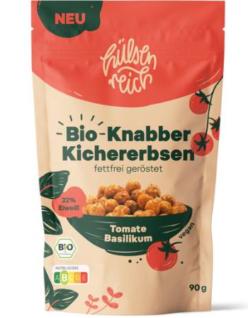 HULSENREICH CHICKPEAS WITH TOMATO & BASIL 90G