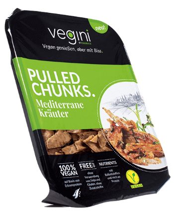 VEGINI PULLED CHUNKS MEDITERRANEAN 140G