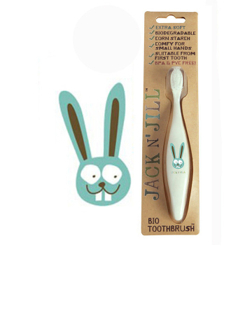 JACK N' JILL BIO TOOTHBRUSH - BUNNY