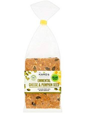 DR. KARGS ORGANIC CHEESE & PUMPKIN CRISPBREAD 200G