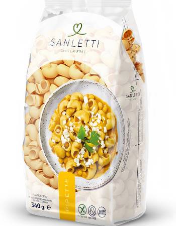 SANLETTI GLUTEN FREE PIPETTE PASTA 340G