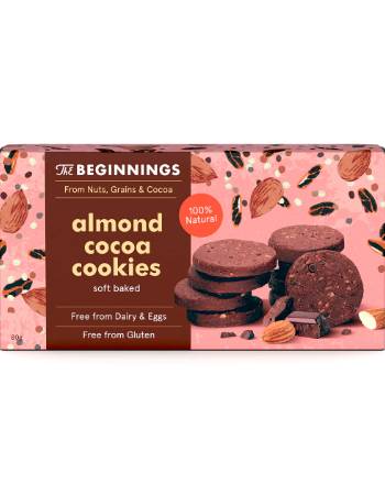 THE BEGINNINGS ALMOND COCOA COOKIE 80G