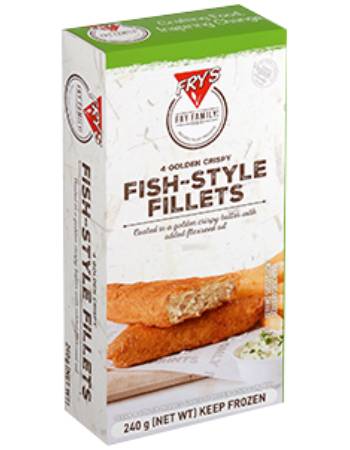 FRYS VEGAN FISH-STYLE FILLETS 240G