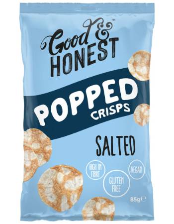 GOOD AND HONEST SALTED CHIPS 85G