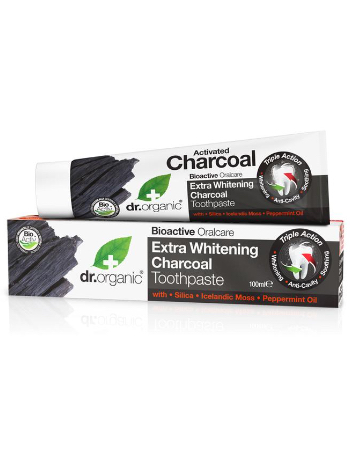 DR ORGANIC CHARCOAL TOOTHPASTE 100ML