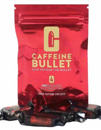 CAFFEINE BULLET MINT 28G | 100MG CAFFEINE PER CHEW