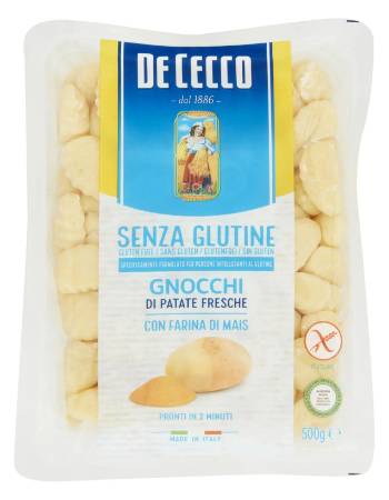 DE CECCO GLUTEN FREE GNOCCHI DI PATATE FRESCHE 500G