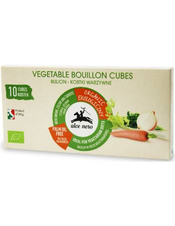 ALCE NERO VEGETABLE BOUILLON CUBE 100G