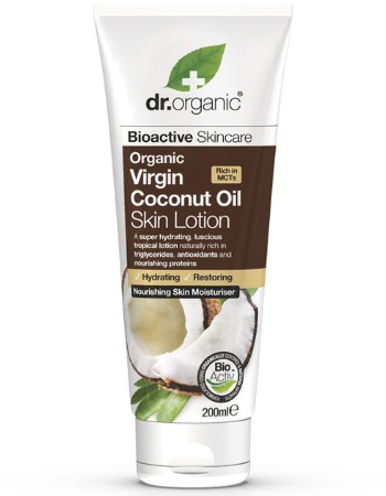 DR ORGANIC COCONUT OIL SKIN LOTION 200ML