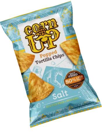 CORN UP TORTILLA 60G | SALT