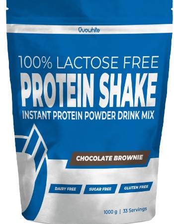 OVOWHITE EGG PROTEIN BROWNIE 1KG