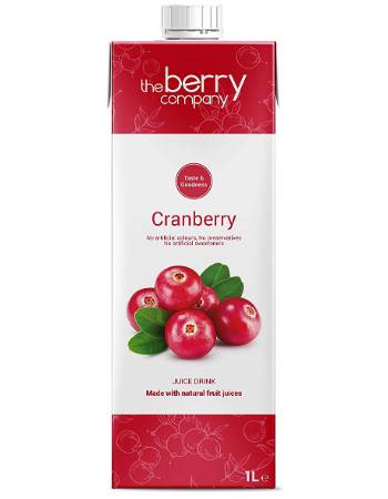 THE BERRY COMPANY CRANBERY JUICE 1L