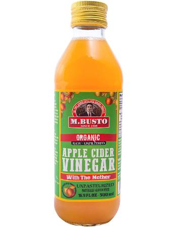 M BUSTO APPLE CIDER VINEGAR WITH THE MOTHER 500ML