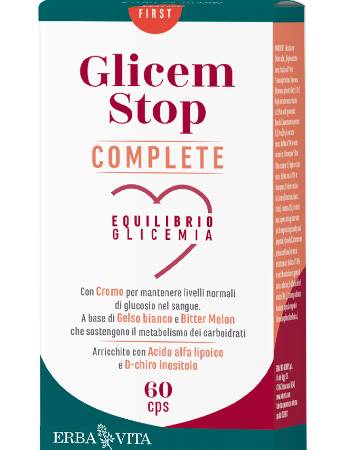 ERBA VITA GLICEM STOP COMPLETE 60 CAPSULES