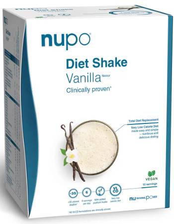 NUPO DIET SHAKE VANILLA 10 SERVINGS