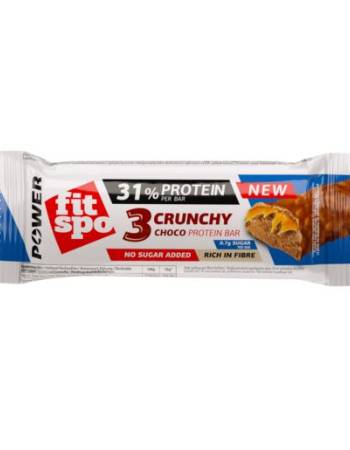 FITSPO 3 CRUNCHY CHOCO PROTEIN BAR 50G