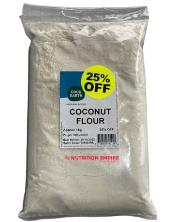 GOOD EARTH COCONUT FLOUR 1KG (25% OFF)