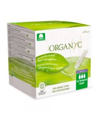 ORGANYC TAMPONS SUPER X16