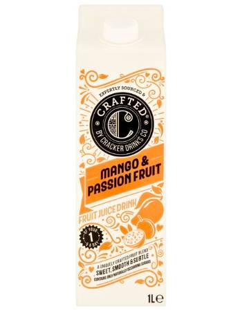 CRAFTED MANGO & PASSION FRUIT JUICE 1L