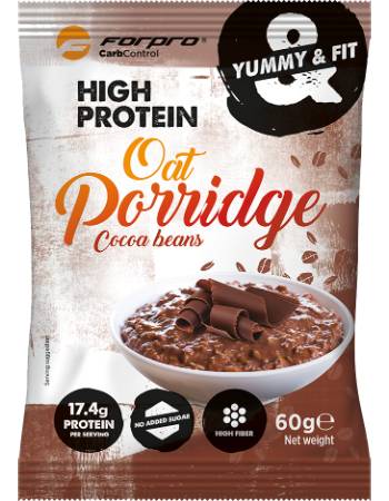 FORPRO HIGH PROTEIN OAT PORRIDGE 60G | CACOA BEANS