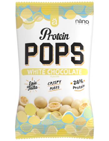 NANOSUPPS PROTEIN POPS 38G | WHITE CHOCOLATE