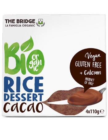 THE BRIDGE RICE DESSERT CACAO 4 X 110G