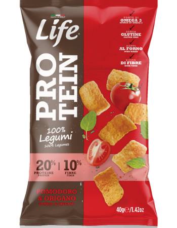 LIFE PROTEIN LEGUMI TOMATO OREGANO 40G