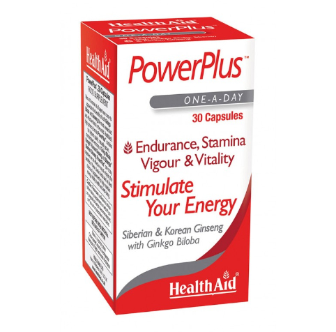 HEALTH AID POWER PLUS 30 CAPSULES