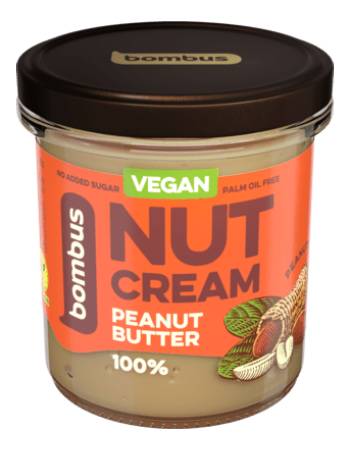 BOMBUS NUTS SPREAD PEANUT BUTTER 300G