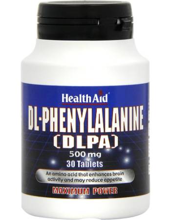 HEALTH AID DL-PHENYLALANINE (DLPA)  500MG | 30 TABLETS