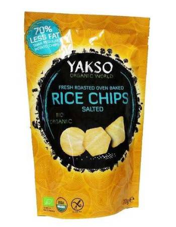 YAKSO RICE CHIPS SALTED 70G