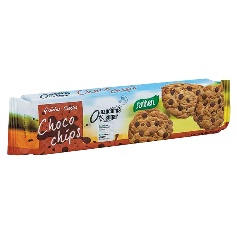 SANTIVERI LOW SUGAR | HIGH FIBRE CHOC CHIPS COOKIE 185G