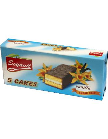 SOYAVIT SUGAR FREE VANILLA CAKES 180G