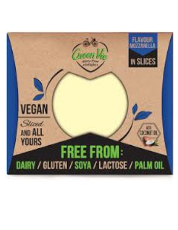 GREEN VIE VEGAN MOZZARELLA SLICES 180G