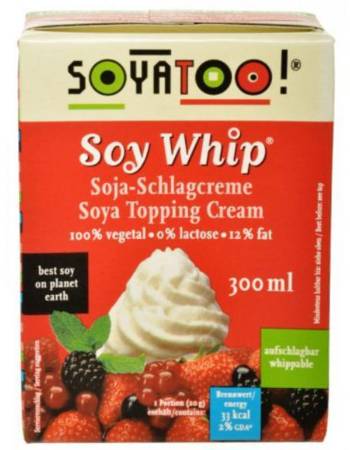 SOTATOO SOYA TOPPING CREAM 300ML