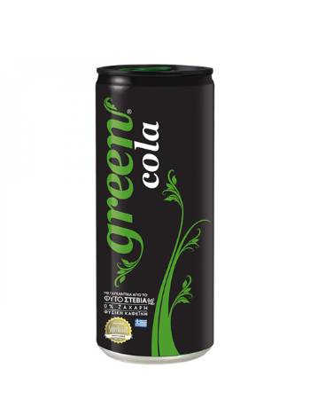 GREEN COLA CAN 330ML