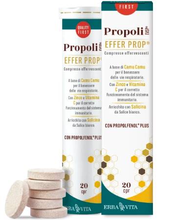 ERBA VITA PROPOLI 20 EFFERVESCENT TABLETS