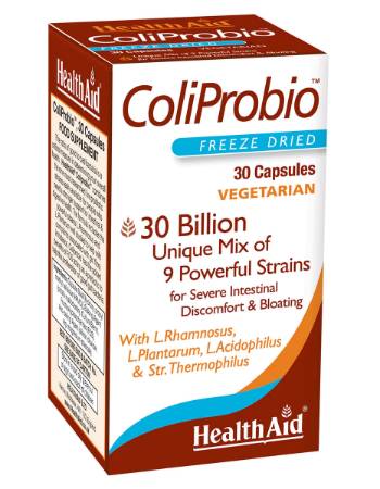 HEALTH AID COLIPROBIO 30 BILLION 30 CAPSULES