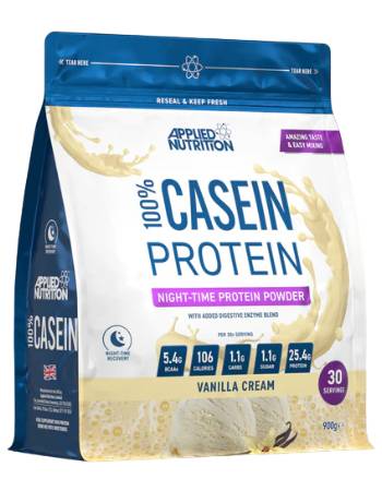 APPLIED NUTRITION CASEIN VANILLA CREAM 900G