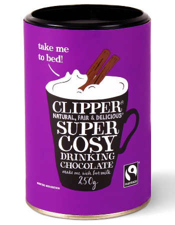 CLIPPER SUPER COSY DRINKING CHOCOLATE 250G