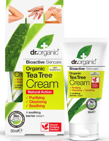 DR. ORGANIC TEA TREE ANTISEPTIC CREAM 50ML