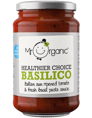 MR ORGANIC BASILICO PASTA SAUCE 350G