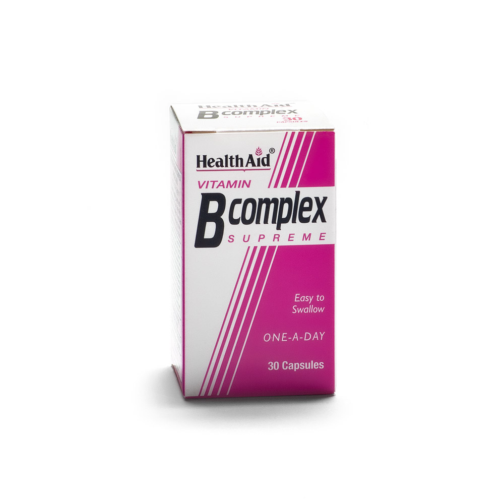 HEALTH AID B COMPLEX SUPREME 30 TABLETS