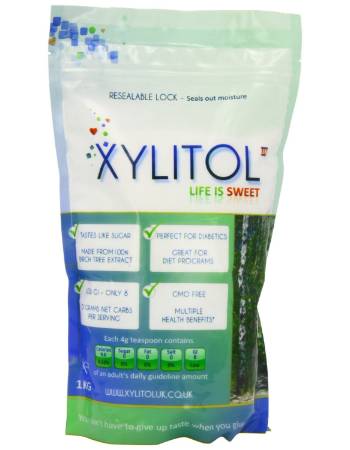XYLITOL SWEETENER POUCH 1KG