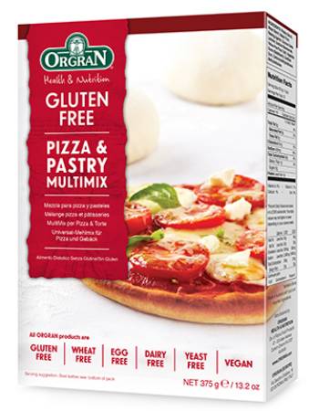 ORGRAN PIZZA AND PASTRY MULTIMIX 375G