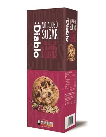 DIABLO GOJI & CHOCOLATE CHIP COOKIES 135G